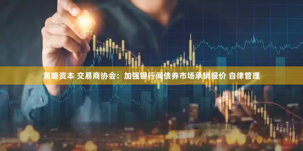 策略资本 交易商协会：加强银行间债券市场承销报价 自律管理