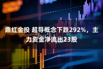 鼎红金投 超导概念下跌292%，主力资金净流出23股