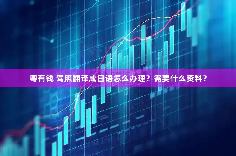 粤有钱 驾照翻译成日语怎么办理？需要什么资料？
